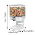 Cereal Dispenser Cereal Dispenser Food Dispenser Storage Tank Can Place ...