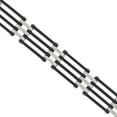 thumbnail image 2 of Rochet Mens Bracelet Mag Acier Stainless Steel Black Carbon Composite, 2 of 3