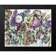 thumbnail image 2 of Ebert, Roey 24x20 Black Modern Framed Museum Art Print Titled - Storybook Garden, 2 of 5
