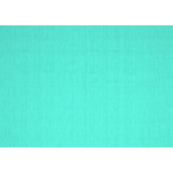 Ahgly Company Machine Washable Indoor Rectangle Abstract Turquoise Blue Contemporary Area Rugs, 6' x 9'