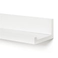 thumbnail image 2 of Dosaele 14 Inch Floating Shelves in White Composite Wood - Wall Mounted Storage Shelves for Bedroom, Living Room, Bathroom, Kitchen, Office and More, 14 Inches , 3 Count (Pack of 1), 2 of 4