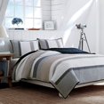 thumbnail image 1 of Nautica 201246 algod&oacute;n Colcha Reversible, Individual, Tideway, Bronceado/Gris, King, 1, 1 of 8