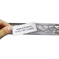 thumbnail image 3 of Wire Shelving Label Holder, Clear Plastic Clip On Ticket Holder with Sleeve, 3" x 1.25", 10 Pack, 3 of 6