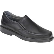 Men's SAS Diplomat Slip-On Moc Toe Shoe Black Leather 8 W