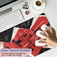 thumbnail image 4 of Black Red Gaming Mouse Pad - Large 31.5x11.8 inch Non-Slip Desk Pad with Stitched Edge for Unparalleled Gaming and Office Work, 4 of 7