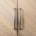 thumbnail image 4 of Goo-Ki 6 Pack 7.6'' Center to Center Vintage Satin Nickel Cabinet Pulls, Sleek Zinc Alloy Cabinet Handles for Classic Furniture Drawer Hardware, 4 of 7