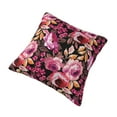 thumbnail image 2 of Rateoe Rose Flowers Pattern Throw Pillow Cover Premium Pillow Stuffer Sham Square for Decorative Cushion Bed Couch Sofa(Pillow insert not included), 2 of 8