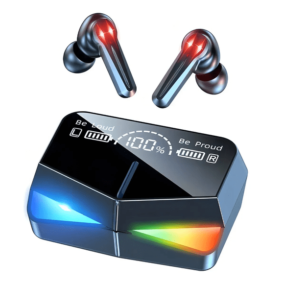 Audífonos Inalámbricos M28 Tws Bluetooth 5.1 Reducción Ruido Xtellar Color Negro