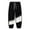 Black, variant on Raeneomay No Boundaries All Gender Washed Cargo Pants Men Fashion Corduroy Sport Solid Casual Elastic Waist with Pocket Jogger Pants