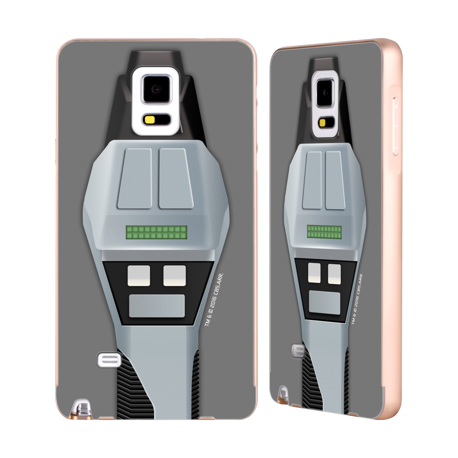 OFFICIAL STAR TREK GADGETS TNG GOLD ALUMINIUM BUMPER SLIDER CASE FOR SAMSUNG PHONES Walmart