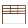 thumbnail image 3 of Bowery Hill Mid-Century Wood Slat Full Headboard in Walnut Brown, 3 of 6