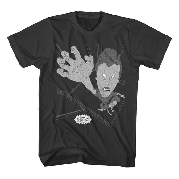 Beavis And Butt-Head Elevator Smoke Adult T-Shirt