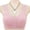 Pink, variant on DuoJiaJ Women Front Closure Bras Wireless Snap Closing Bra Beige
