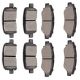 thumbnail image 2 of SCITOO Ceramic Front Rear Disc Brake Pad Set fit for 2003-2008 Honda Pilot, 2 of 5