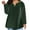 Army Green, variant on hotojiny Plus Size Tops for Women Fall Long Sleeve Lightweight T Shirts Casual V Neck Tunic Tops with Pocket