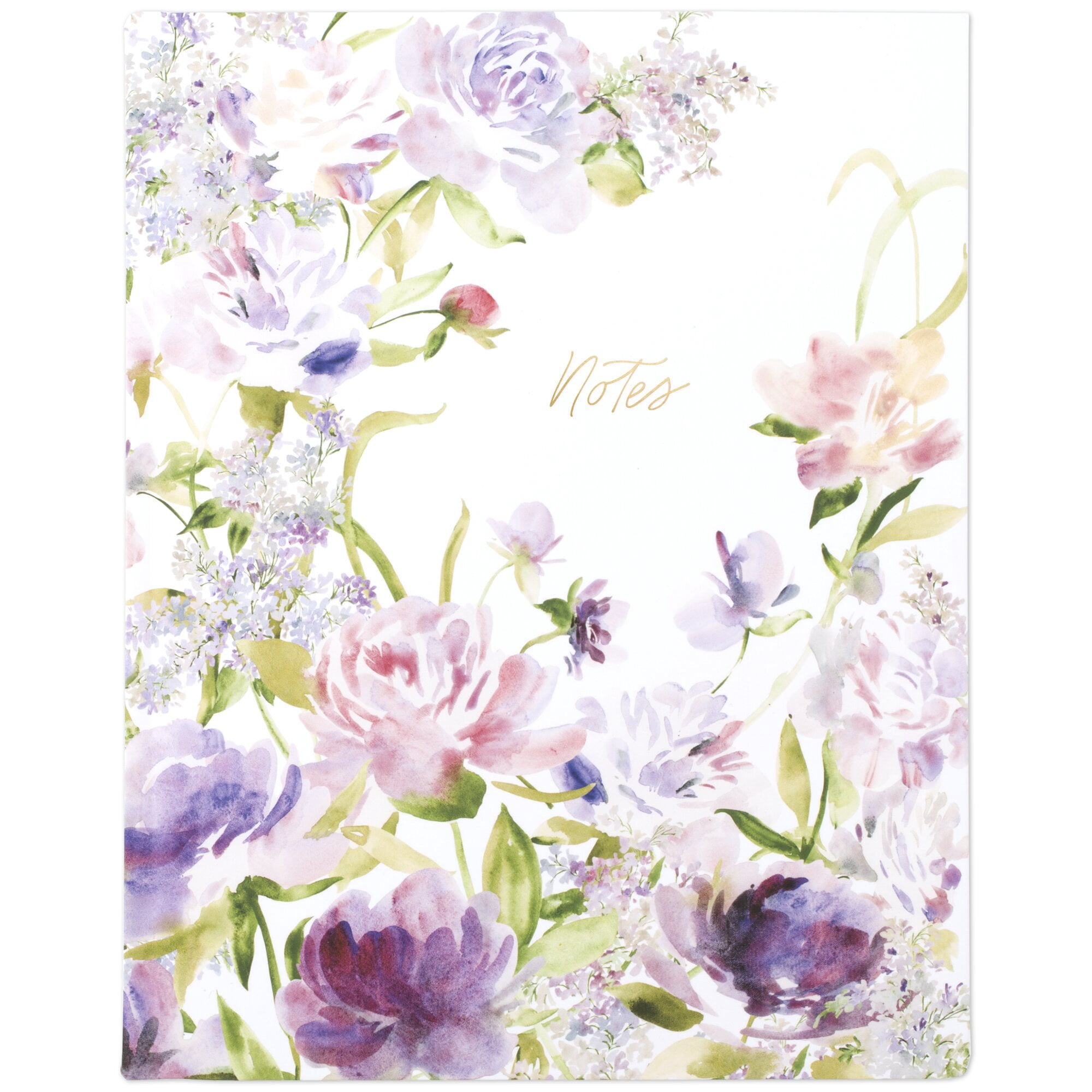 Leah Bisch for Cambridge Journal, Floral Hardcover, 8" x 10", 96 Sheets, Medium