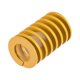 thumbnail image 1 of Troquel Resorte, 27mm OD 45mm Largo Espiral Estampado Ligera Carga Compresión Troquel Resortes para 3D Impresora Eléctrica Pieza, Amarillo Unique Bargains resortes de compresión, 1 of 5