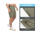 thumbnail image 6 of Little Donkey Andy Men's Cycling Shorts with Detachable Liner, Lightweight Padded Mountain Bike MTB Loose-fit Sage L, 6 of 7