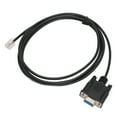 DB9 RS232 to RJ11 6P4C Serial Console Cable PVC 6ft Plug and Play for