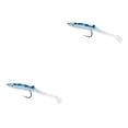 thumbnail image 2 of Wosthever 6 piezas de señuelos de pesca exquisita simulación cebo anzuelo aparejo accesorio Type8 NO8, 2 of 6
