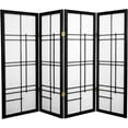 thumbnail image 4 of 4 ft. Short Eudes Shoji Screen - Natural - 4 Panels, 4 of 7