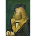 thumbnail image 3 of Martin Kaldenbach 11x14 Black Modern Framed Museum Art Print Titled - Portrait of Jakob Strial Bears (1506), 3 of 5