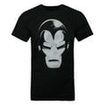 thumbnail image 1 of Jack Of All Trades Mens Dark Portrait Iron Man T-Shirt, 1 of 1