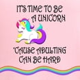 thumbnail image 3 of CafePress - Be A Unicorn When Adulting Is Hard - Women's Nightshirt, 3 of 4