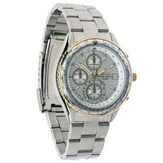 Seiko Men's Silver Dial Chronograph Watch