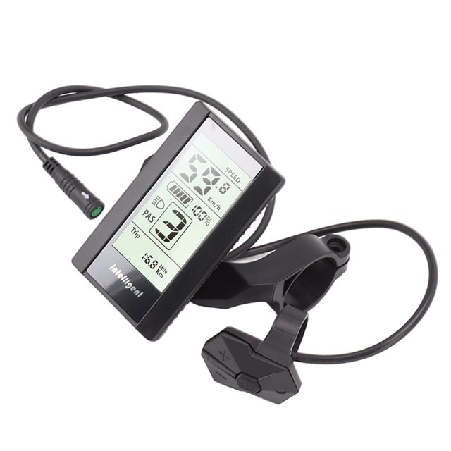 Panel de control LCD para bicicleta pantalla LCD versátil de 24V 36V 48V 52V para manillar de 222 mm ANGGREK Otros