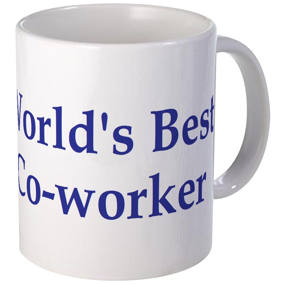 CafePress World's Best CoWorker Mug Unique Coffee Mug, Coffee Cup