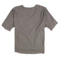 thumbnail image 2 of Project Social T Womens Double Stitch V-Neck Basic T-Shirt, Grey, Small, 2 of 2