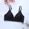 thumbnail image 1 of Sujetador push up sin costuras con tiras de gelatina para mujer, sujetador deportivo antiflacidez para dormir, 1 of 6