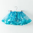 thumbnail image 2 of Girls Skirts Toddler Baby Star Dot Printed Bowknot Waistband Ballet Dance Party Fashion Mesh Tutu Skort Size 9-11 Y, 2 of 7