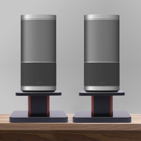 Pair Desktop Speaker Stand Studio Monitor Mount 6" High Tabletop Speaker Stand for Home, Bistro, Library