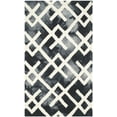 thumbnail image 2 of Safavieh Dip Dye Seanna Distressed Area Rug, Graphite/Ivory, 4' x 6', 2 of 7