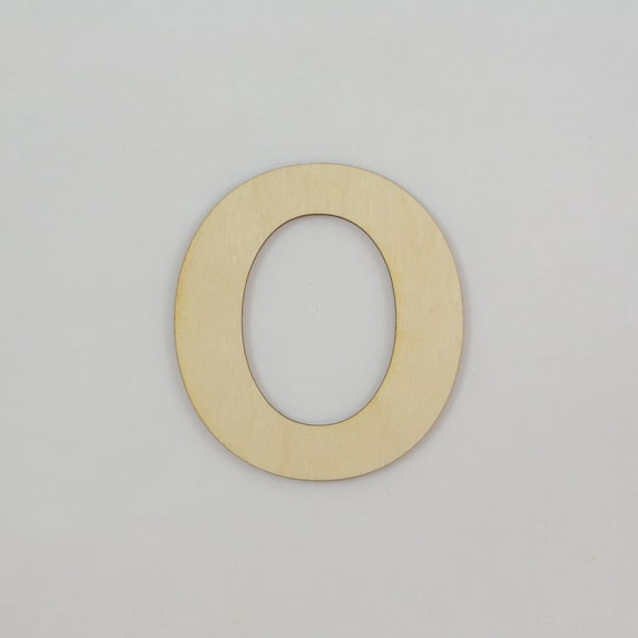 1 Pc, 12 Inch X 1/4 Inch Wood Numbers 0 In The Copperplate Gothic Bold Font Great For Craft Project & Different Decor