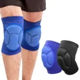 thumbnail image 6 of High-Compression Knee Brace With Padding Protection, Elastic Sports Knee Sleeve Guard For Running, Basketball, Workout & Athletic Support (2-Pack), 6 of 6
