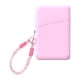 thumbnail image 4 of Monedero de silicona con tarjetero, monedero, monedero, monedero con cierre de cremallera Rosa, 4 of 9