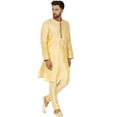 thumbnail image 6 of SKAVIJ Kurta Set for Men Long Sleeve Traditional Wear Dress Beige M, 6 of 6