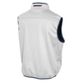 thumbnail image 3 of Men's Franchise Club White Georgia Bulldogs Softshell Full-Zip Vest, 3 of 3