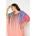 thumbnail image 3 of Oussum Plus Size Kaftan Dress Georgette Caftan Cover-up Dresses, One Size Fit 1X to 3X, 3 of 5