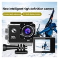 thumbnail image 2 of Mini Action Camera 4K Video Shooting Sport Camera 720P/30FPS WiFi 2.0 inch Screen 170D Underwater Waterproof Remote Helmet Video, 2 of 6