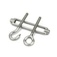 thumbnail image 3 of 304 Stainless Steel Turnbuckles Hook And Eyebolts Type OC Type Rigging Sailling Wire Rope Tension Device ,Easy to Install, 3 of 7