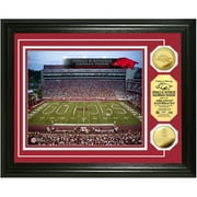 NCAA Framed Wall Art by The Highland Mint, w/ Gold Coin - Razorbacks