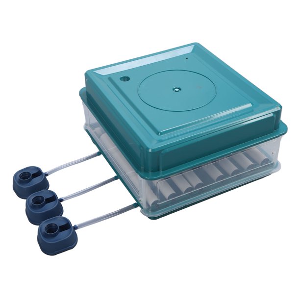 Incubadoras Para Eclosiones De Huevos, Incubadora De Huevo Inteligente Con Automático, Espaciado Ajustable, Humidificación Automática, Vela LED, Suministro De