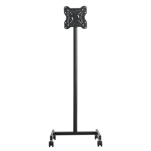 Adjustable TV Stand with Wheels for 17-55 Inch TVs, Mobile Cart, Landscape/Portrait Mode, Max VESA 200x200 – Living Room & Bedroom