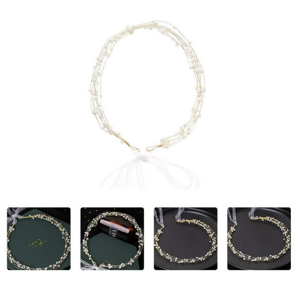 SHOWERORO Bridal Headwear Assorted Color Hair Accessory for Photography 1Set
