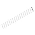 thumbnail image 1 of Recto Expulsor Pasadores, 2mm (5/64") Diámetro 65Mn Acero Redondo Punta Punzón 300mm (12") Largo para Mecánico Mantenimiento 5uds, 1 of 5
