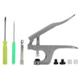 thumbnail image 1 of Fyydes Hand Leather Accessory Installation Tools Aluminum For Plastic Resin Snap Button,Hand ,Metal, 1 of 8